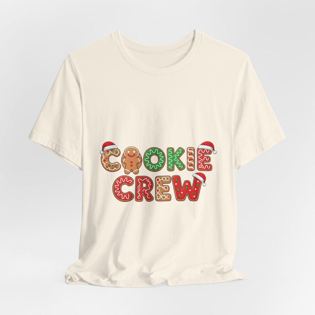 Cookie Crew Christmas Tee — Festive Gingerbread Holiday Shirt