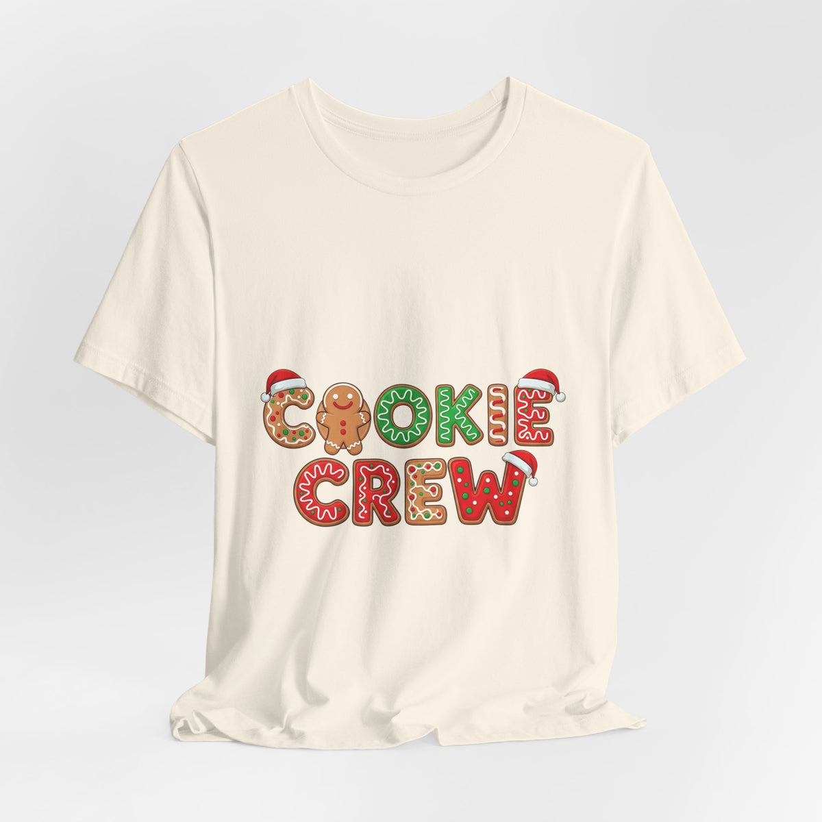 Cookie Crew Christmas Tee — Festive Gingerbread Holiday Shirt