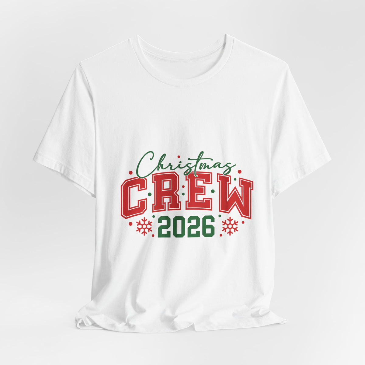 Christmas Crew 2026 T-Shirt — Festive Family Holiday Tee