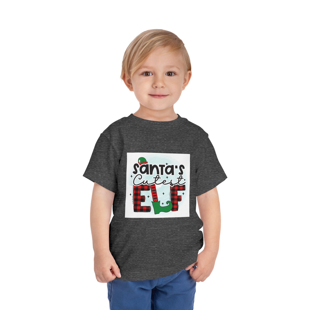 Santa's Cutest Elf Toddler Tee