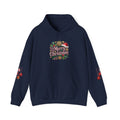 Christmas Hoodie - 'Merry Christmas' Festive Holiday Santa Hat & Holly Pullover