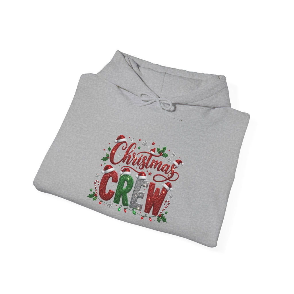 Christmas Crew Hoodie — Festive Family Holiday Sweatshirt