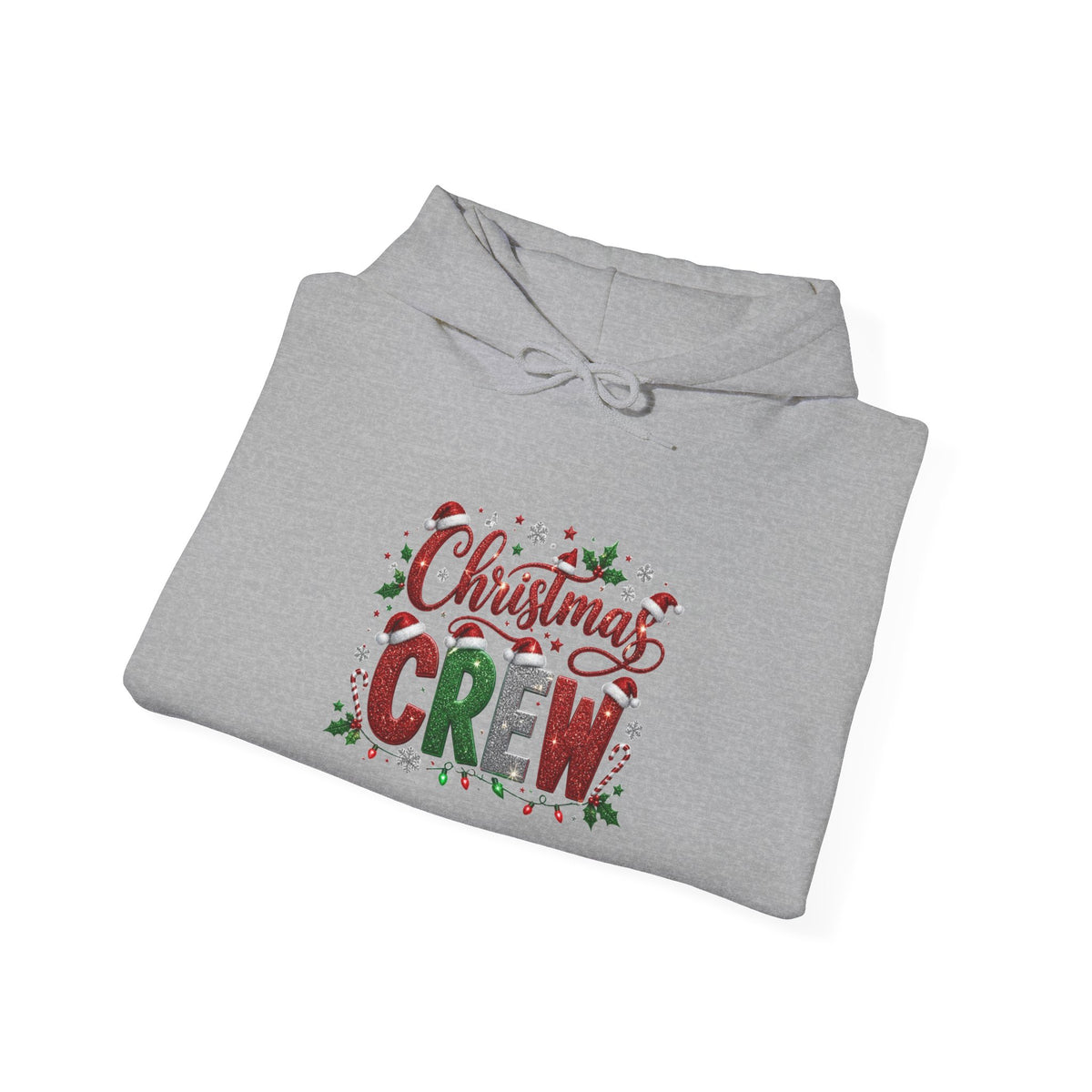 Christmas Crew Hoodie — Festive Family Holiday Sweatshirt