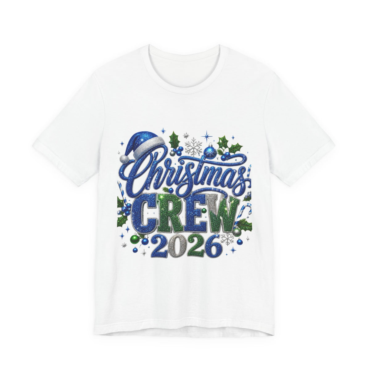 Christmas Crew 2026 Tee – Holiday Family Matching T-Shirt