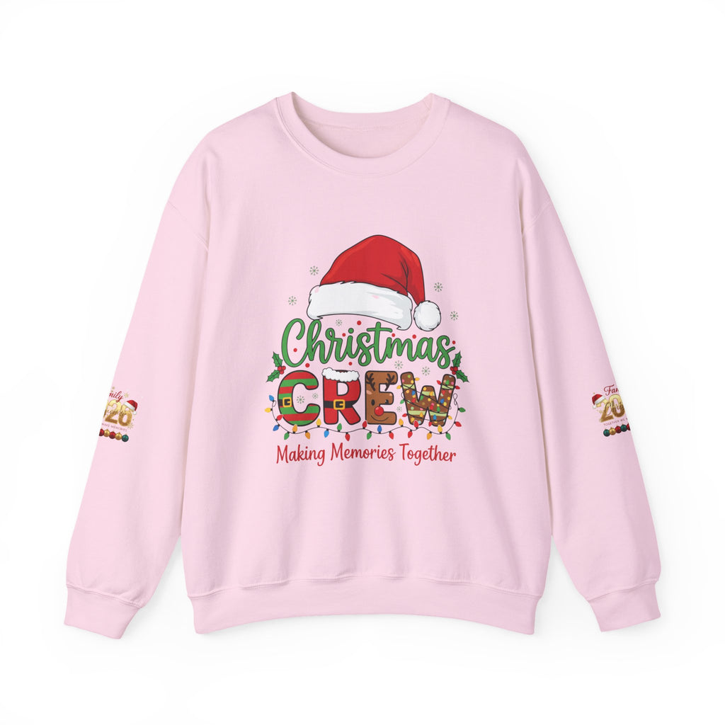 Christmas Crew Sweatshirt — "Making Memories Together" Holiday Pullover