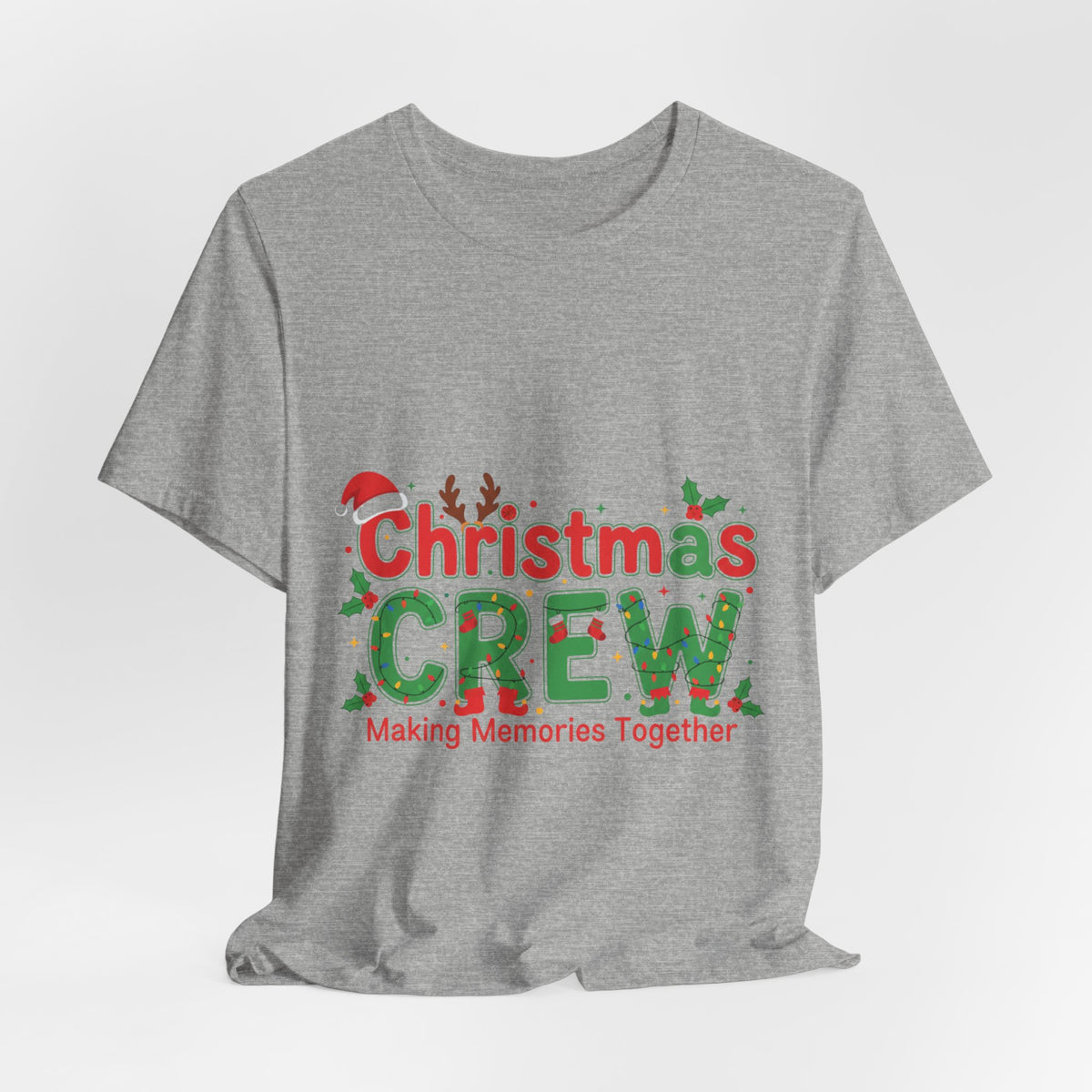 Christmas Crew T-Shirt — 'Making Memories Together' Family Holiday Tee