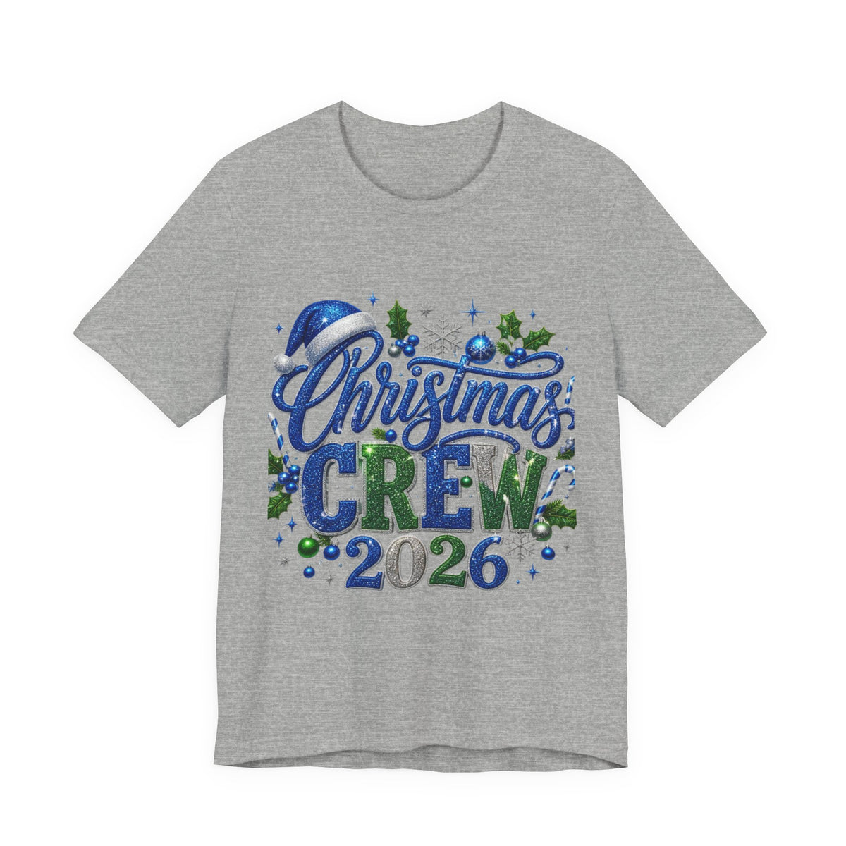 Christmas Crew 2026 Tee – Holiday Family Matching T-Shirt
