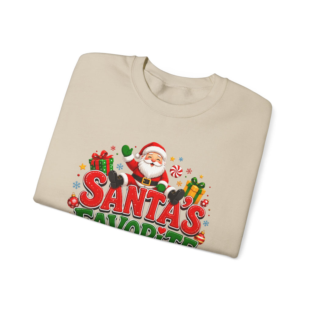 Santa's Favorite Human Sweatshirt