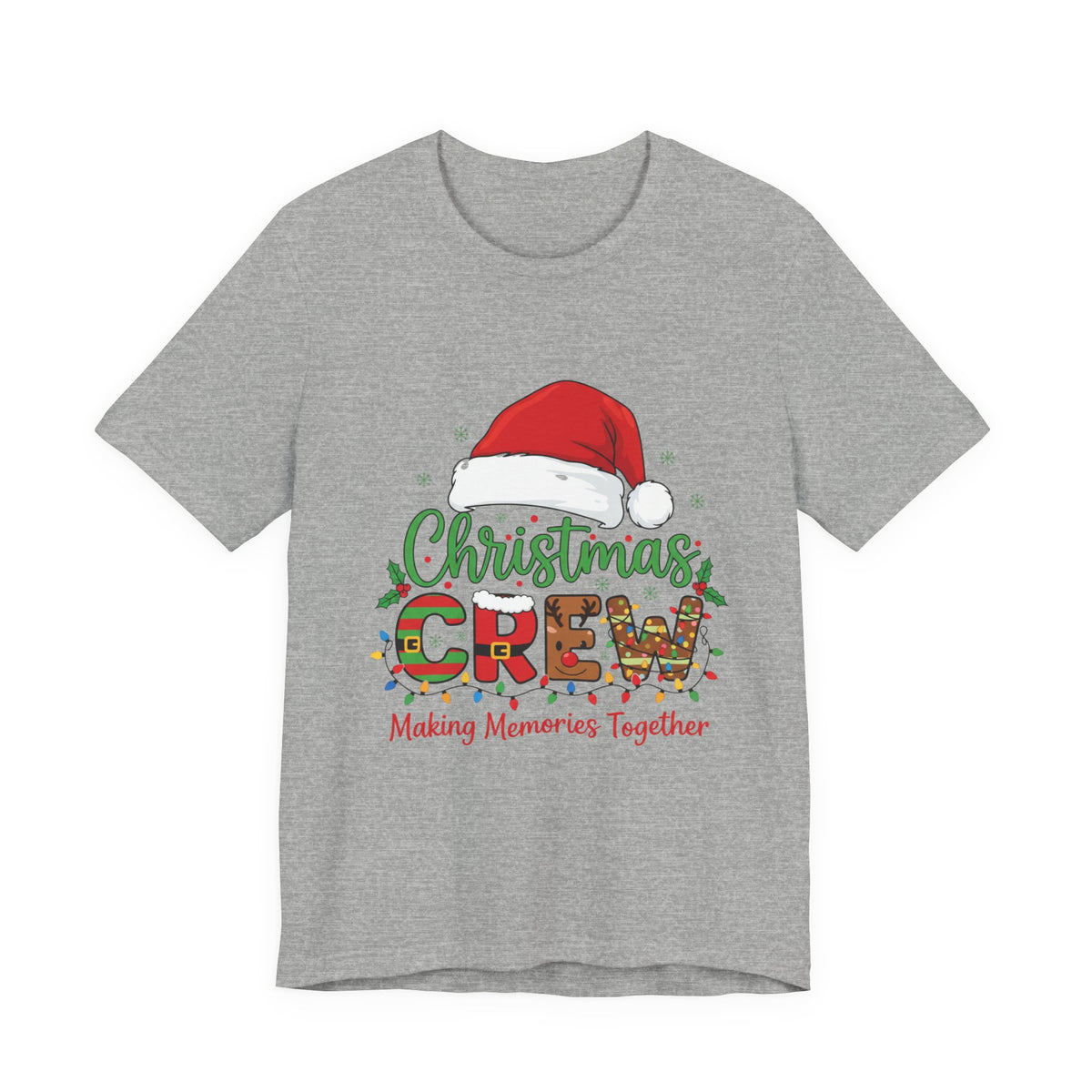 Christmas Crew T-Shirt — "Making Memories Together" Holiday Family Tee