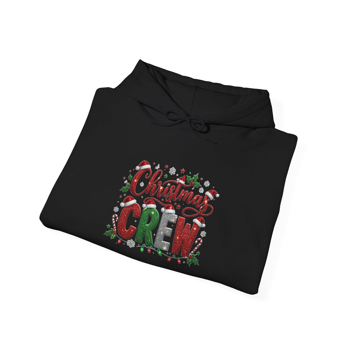 Christmas Crew Hoodie — Festive Family Holiday Sweatshirt