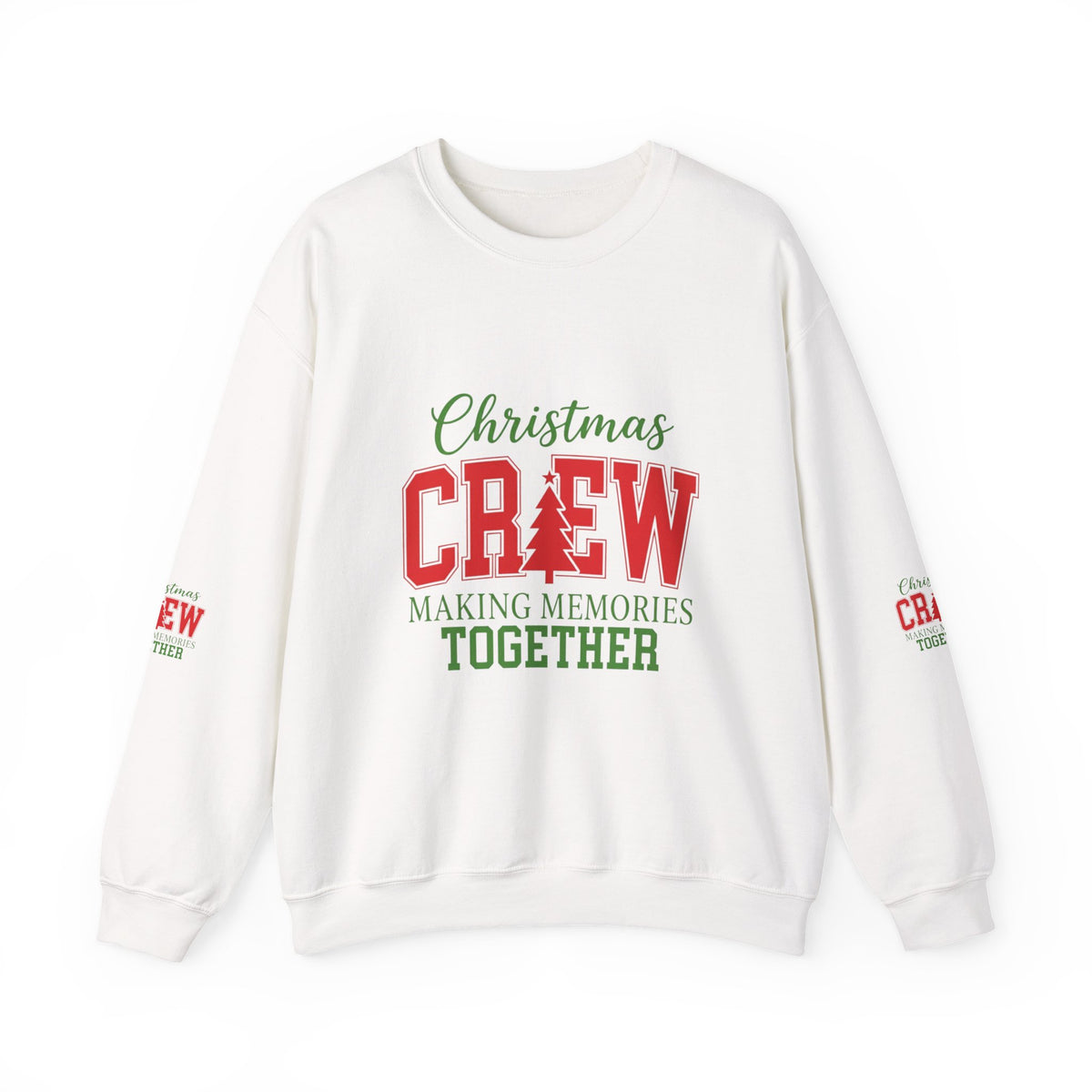 Christmas Crew Sweatshirt – "Making Memories Together" Holiday Family Pullover