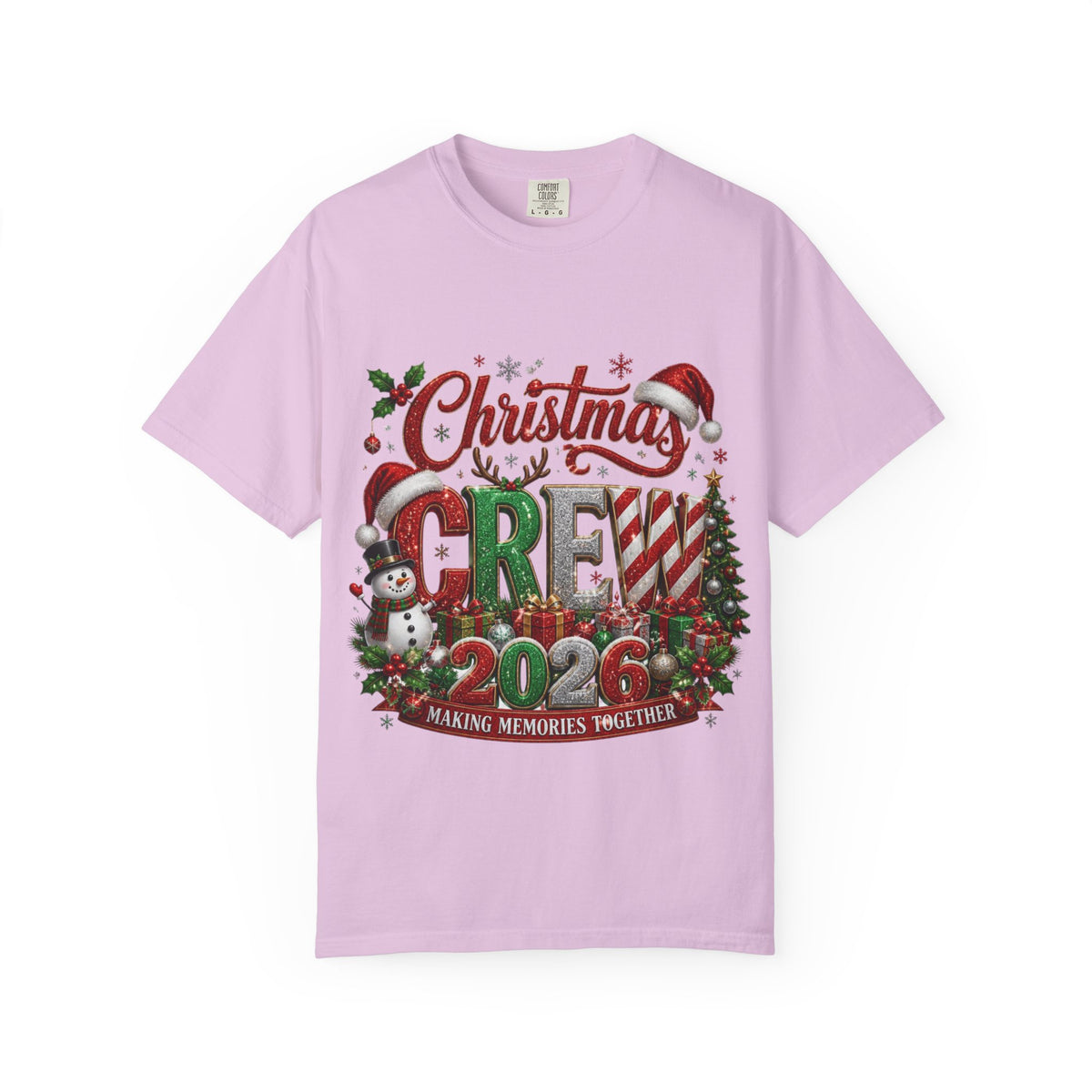 Christmas Crew 2025 Holiday T-Shirt