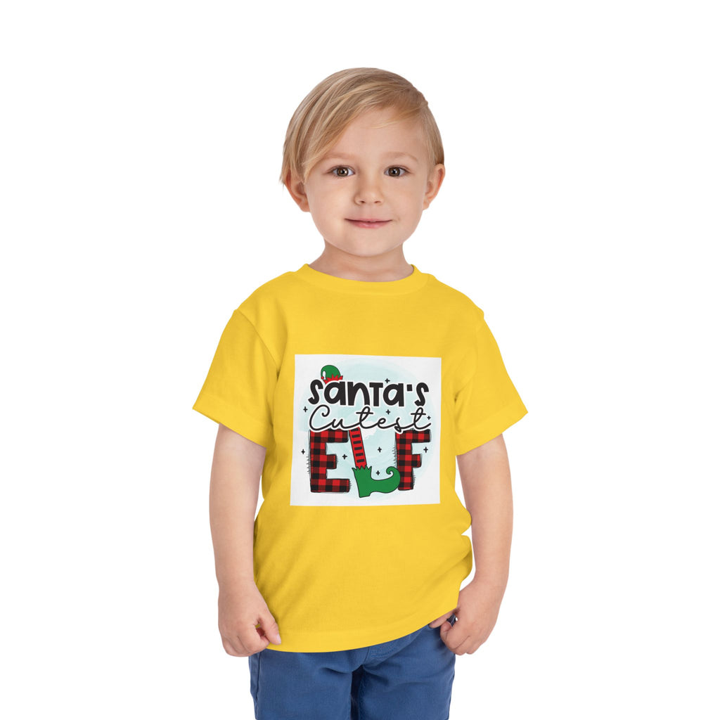 Santa's Cutest Elf Toddler Tee