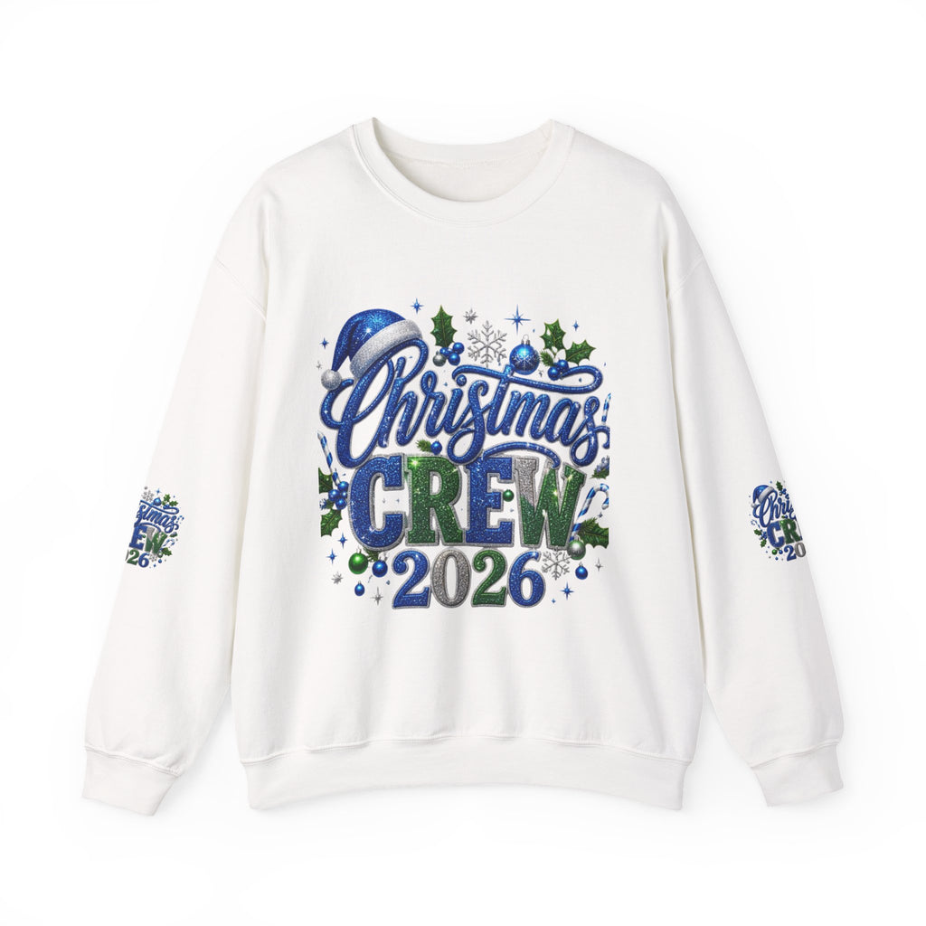 Christmas Crew 2026 Sweatshirt — Holiday Crewneck for Family & Friends