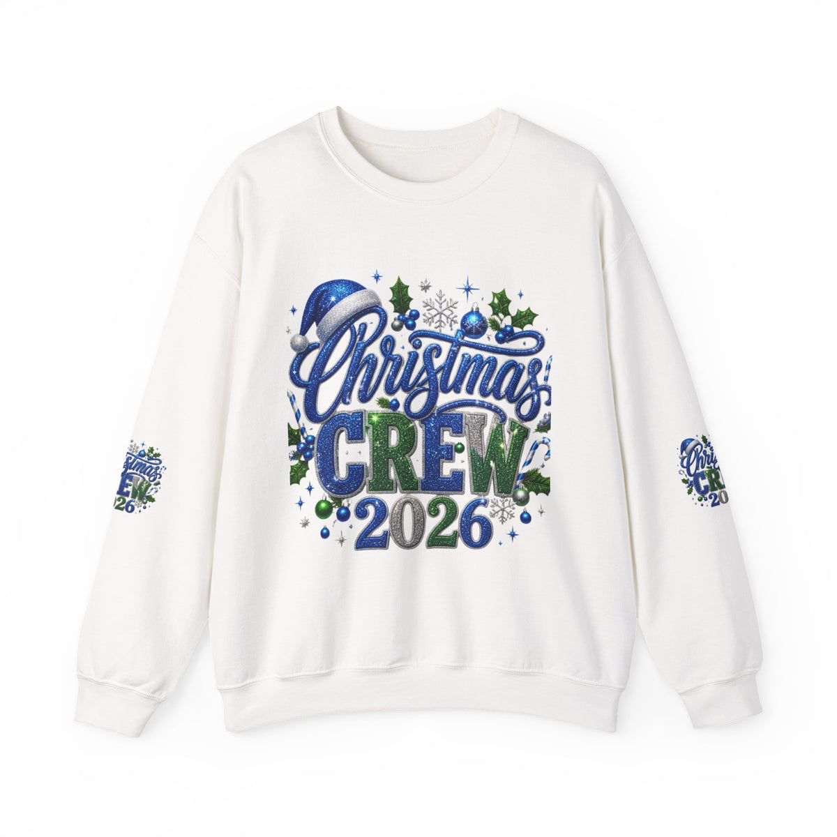 Christmas Crew 2026 Sweatshirt — Holiday Crewneck for Family & Friends
