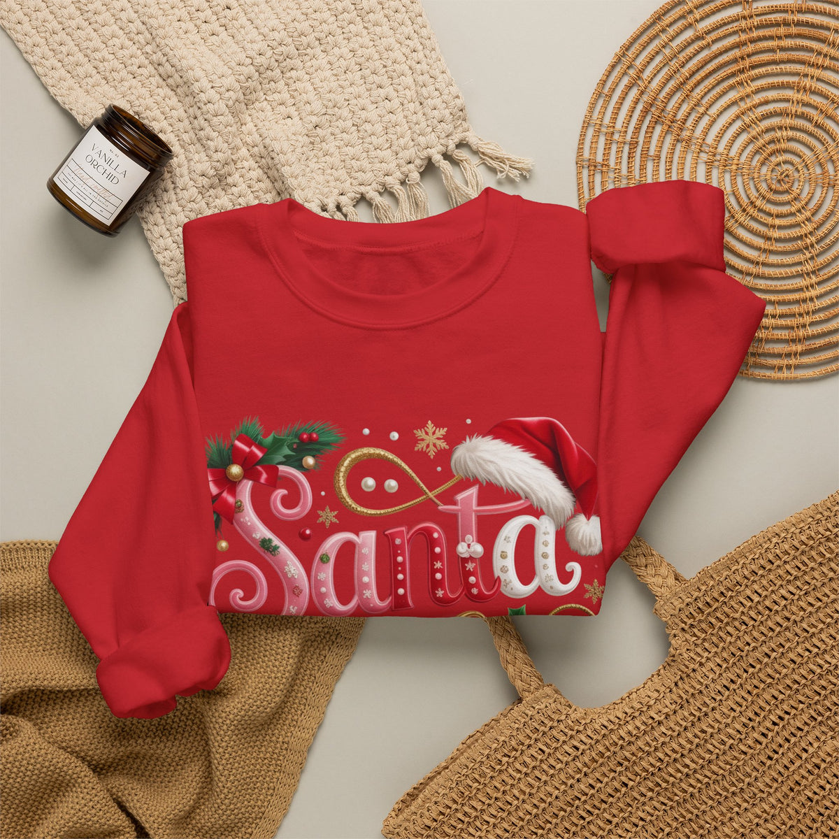Santa Baby Christmas Sweatshirt