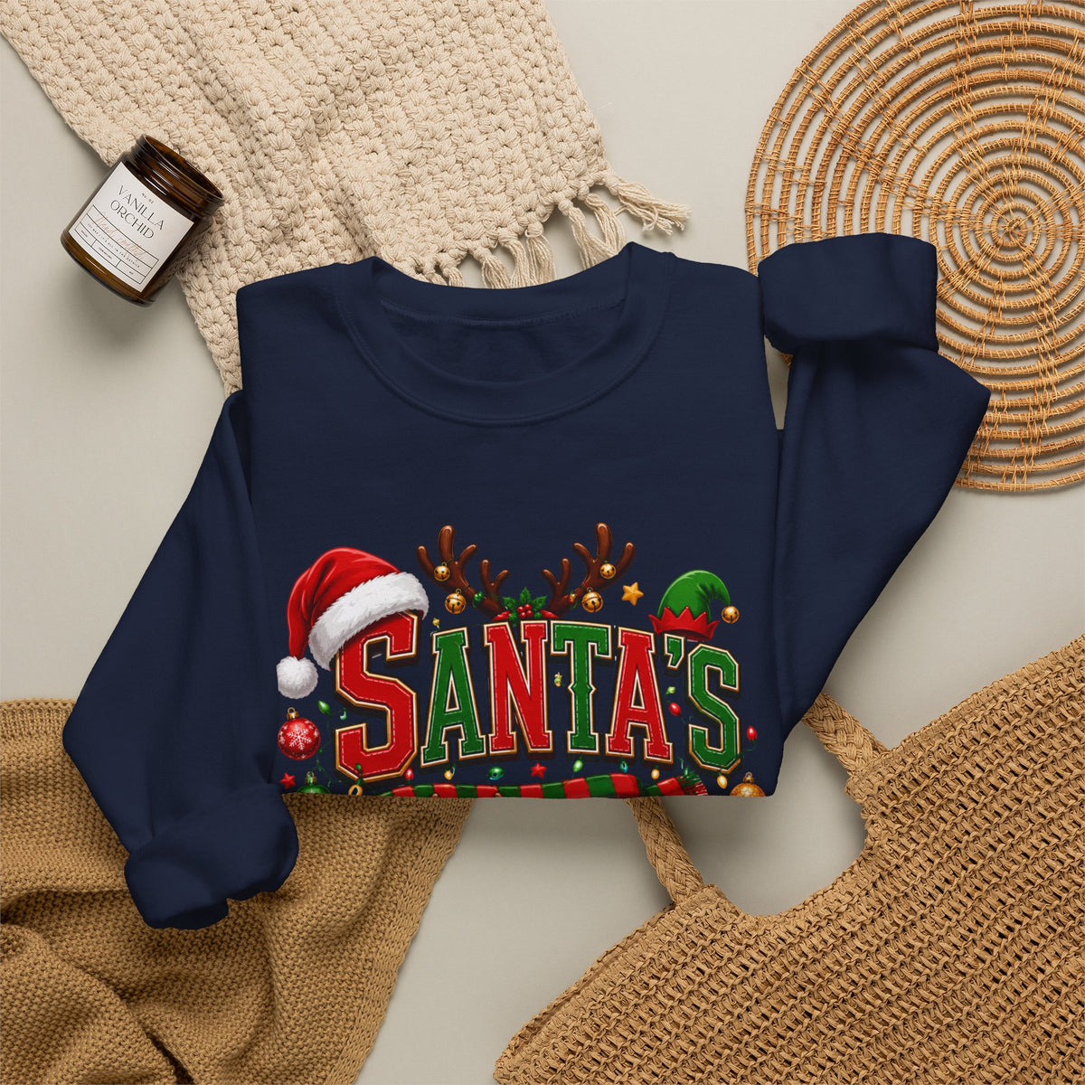 Santa's Crew Christmas Sweatshirt