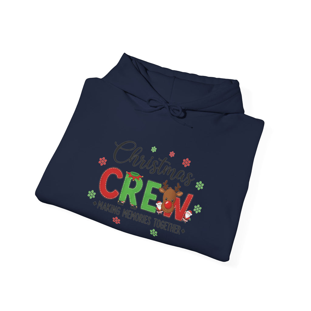 Christmas Crew Hoodie - "Making Memories Together" Holiday Family Sweatshirt