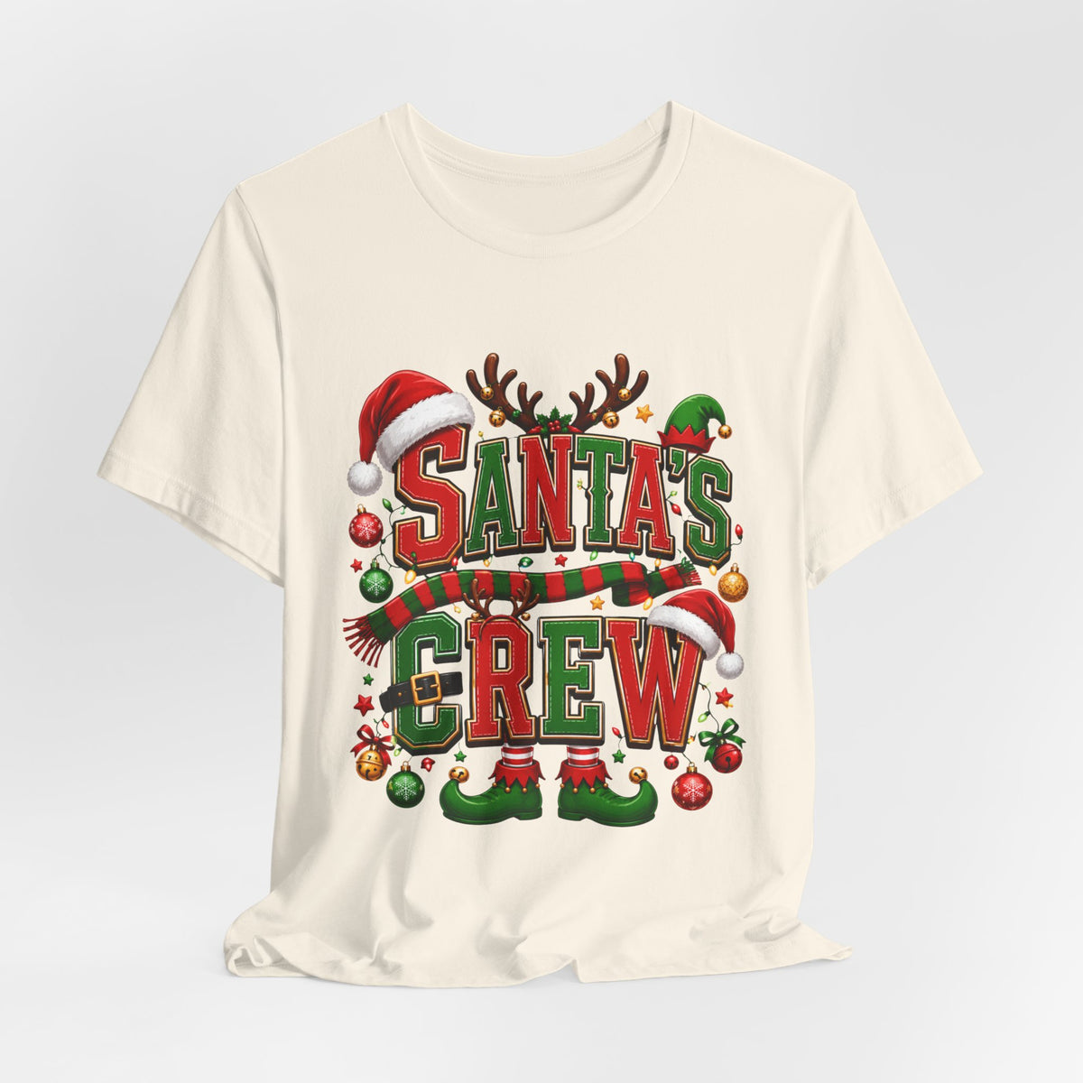 Santa's Crew Christmas T-Shirt
