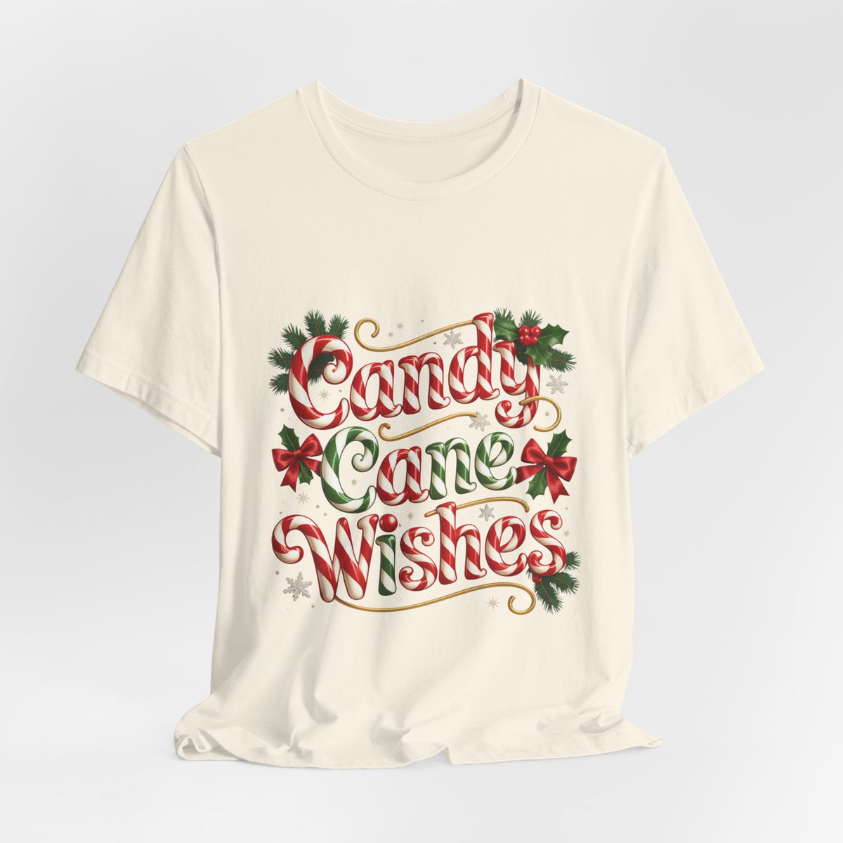 Candy Cane Wishes Tee