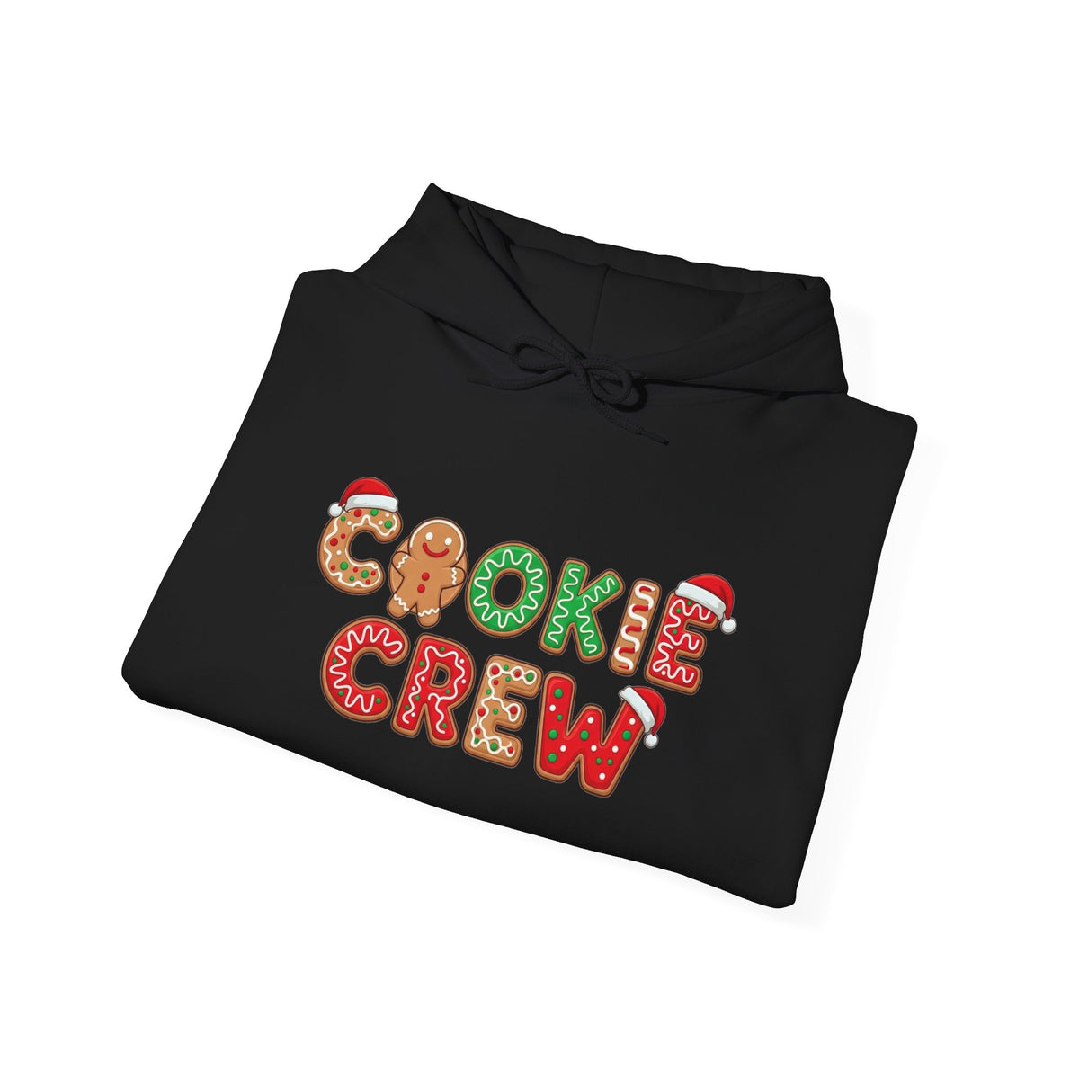 Cookie Crew Christmas Hoodie – Holiday Gingerbread Sweatshirt