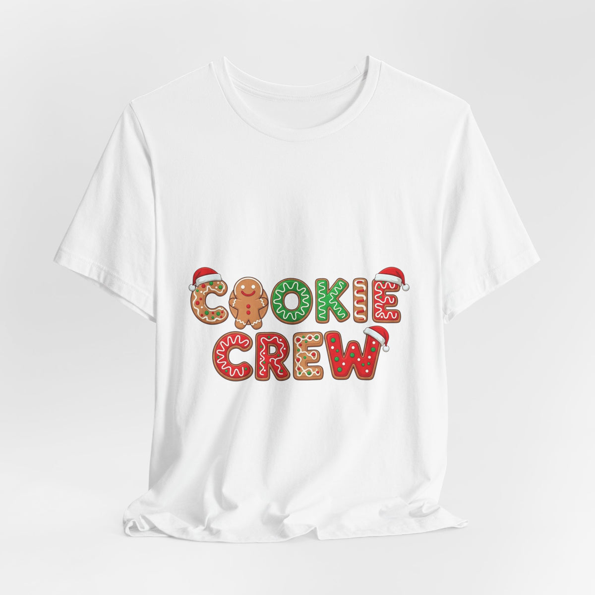 Cookie Crew Christmas Tee — Festive Gingerbread Holiday Shirt