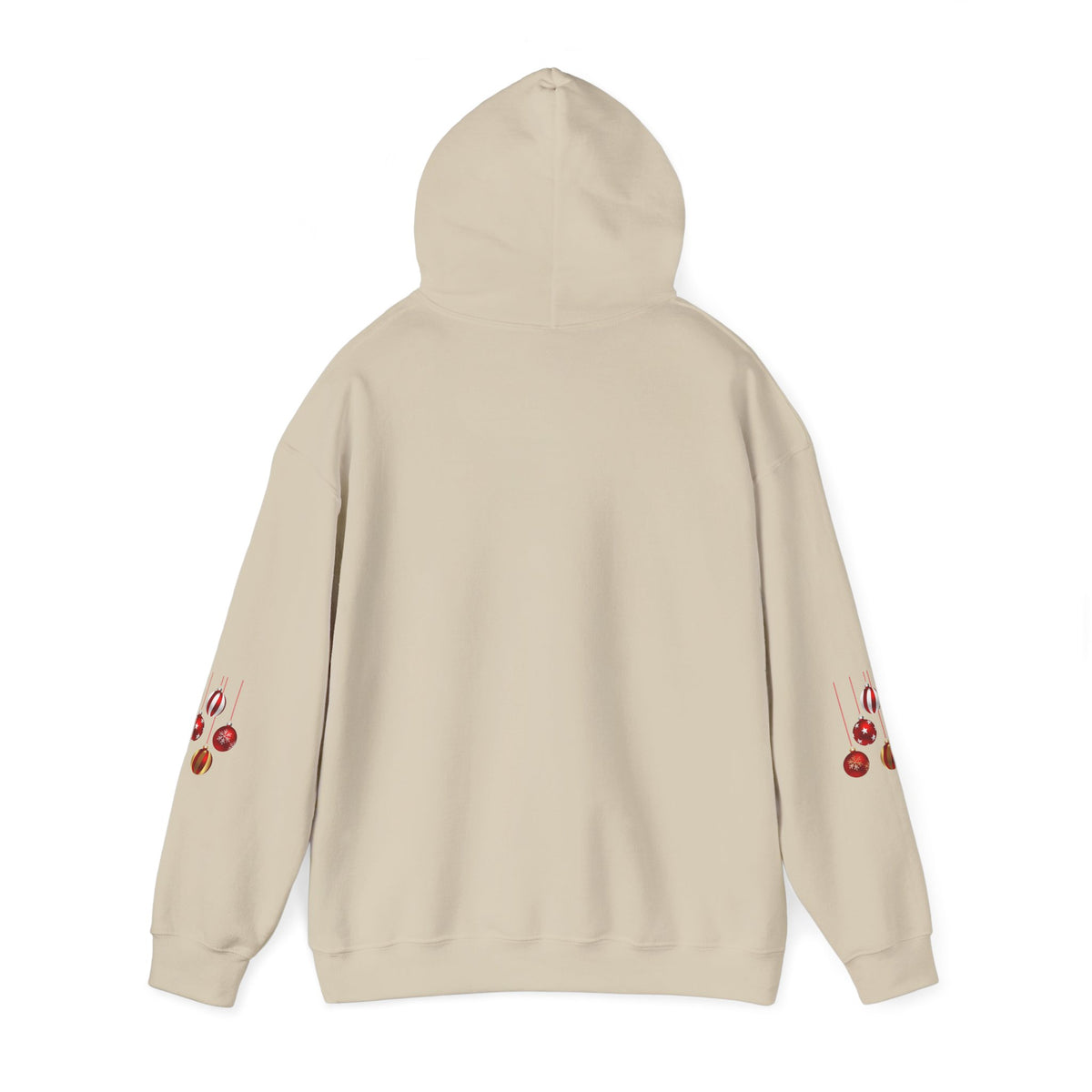 Christmas Hoodie - 'Merry Christmas' Festive Holiday Santa Hat & Holly Pullover