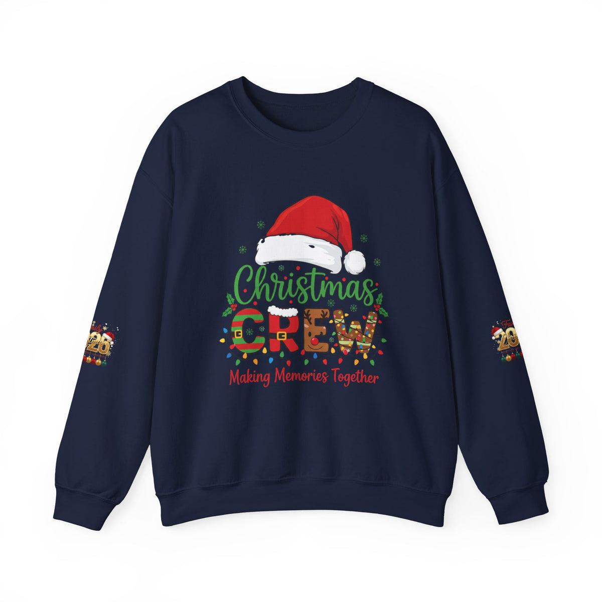 Christmas Crew Sweatshirt — "Making Memories Together" Holiday Pullover