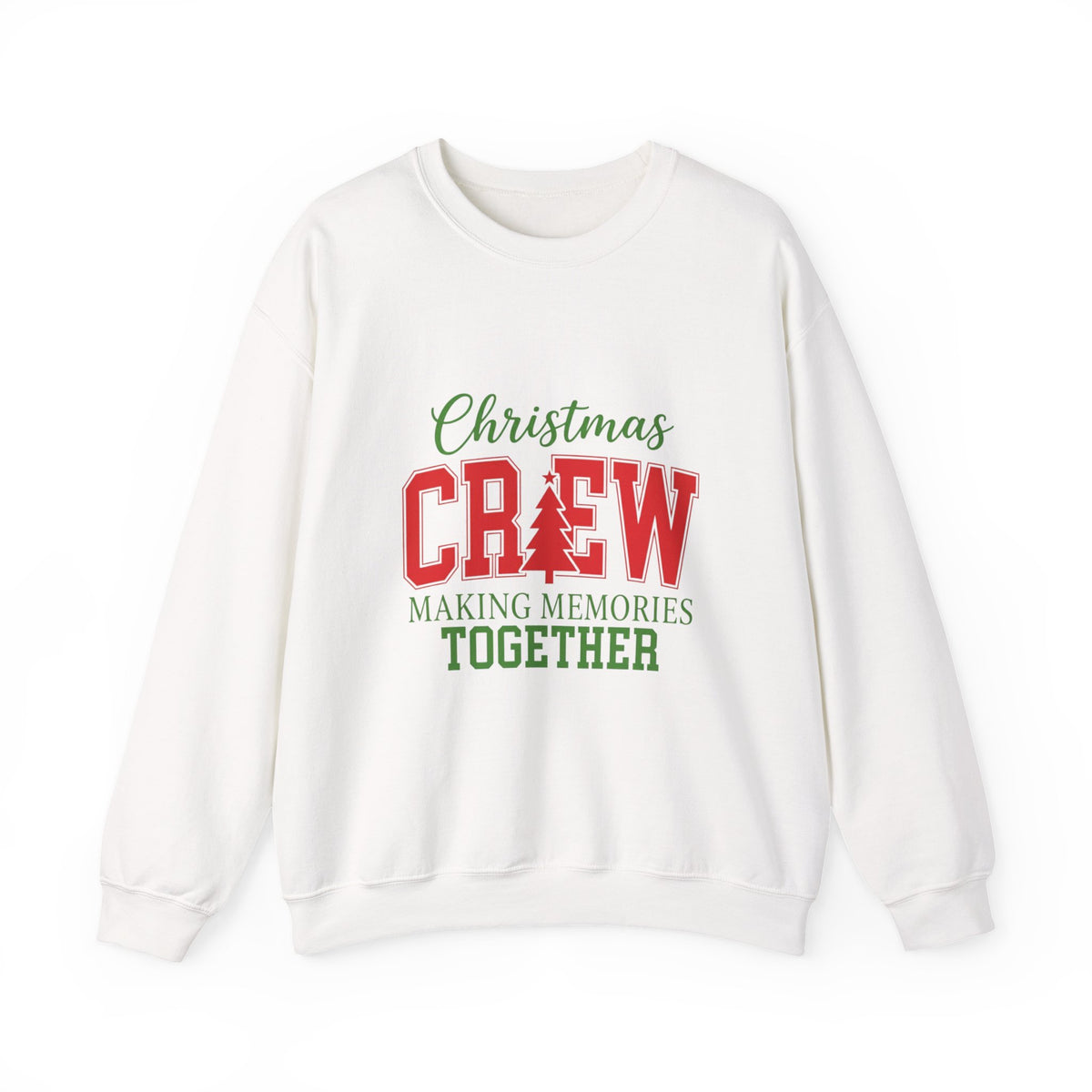 Christmas Crew Sweatshirt – "Making Memories Together" Holiday Family Pullover