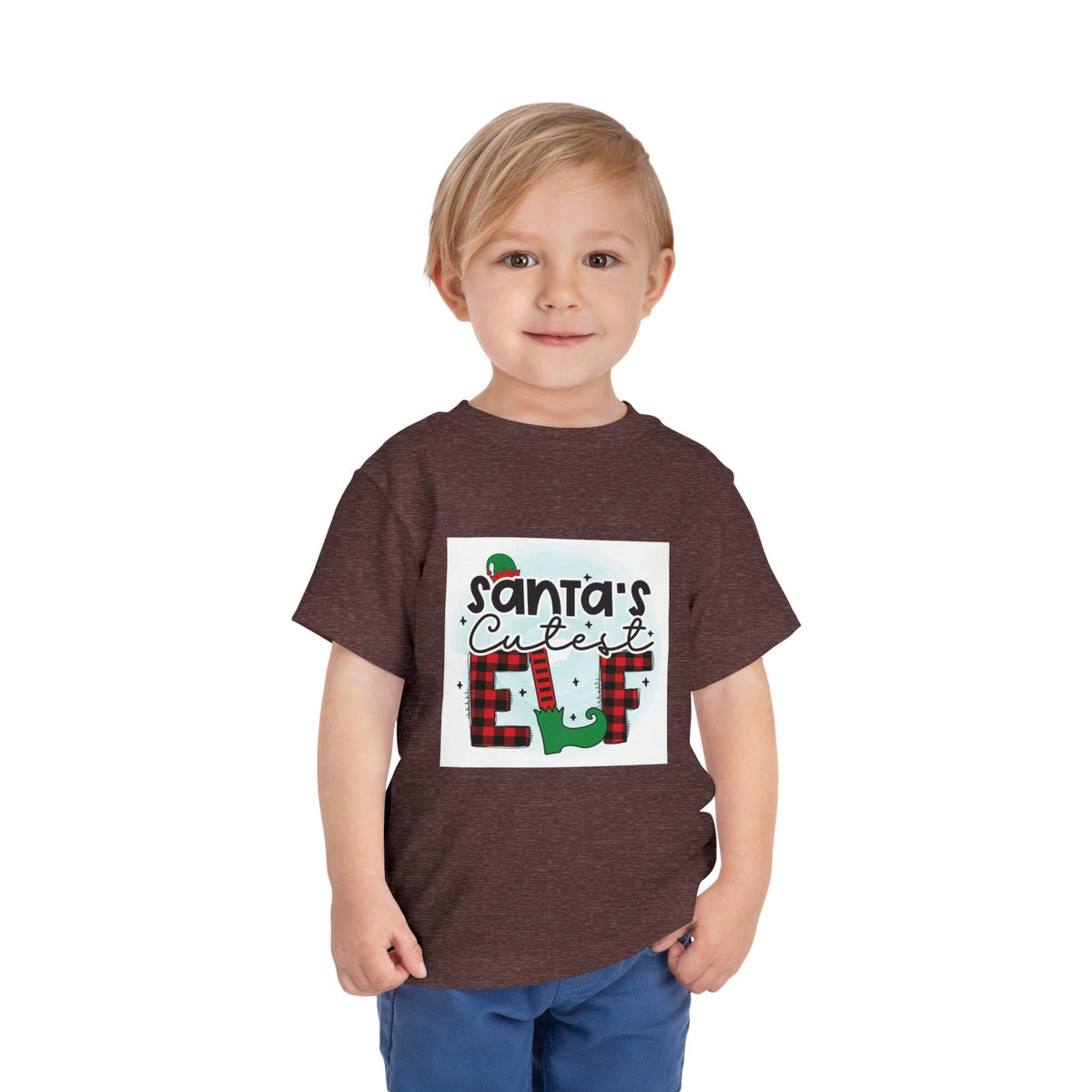 Santa's Cutest Elf Toddler Tee