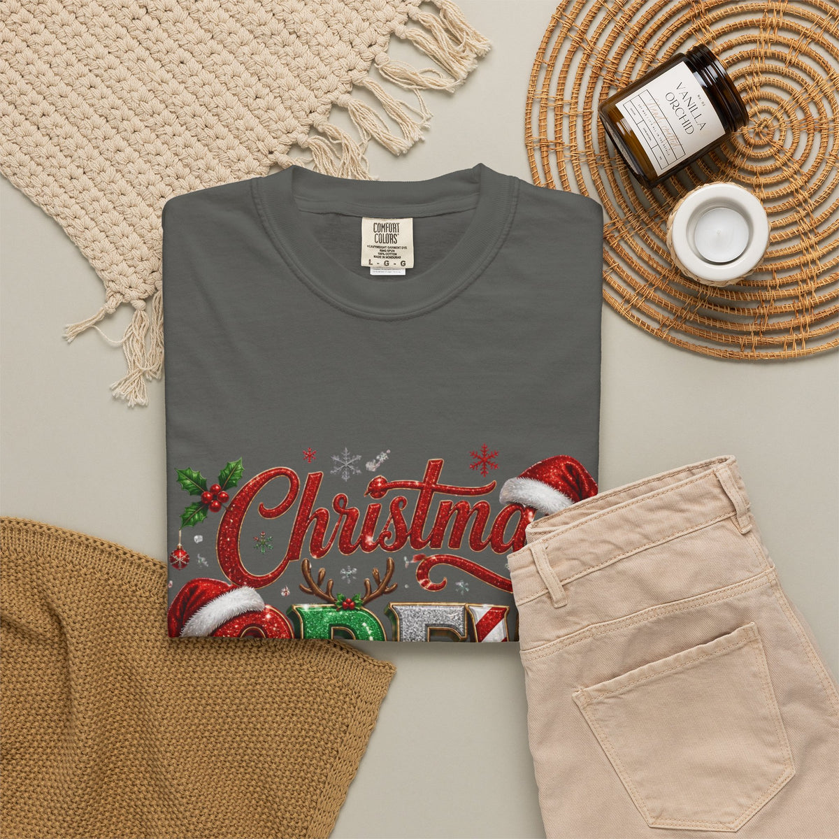 Christmas Crew 2025 Holiday T-Shirt