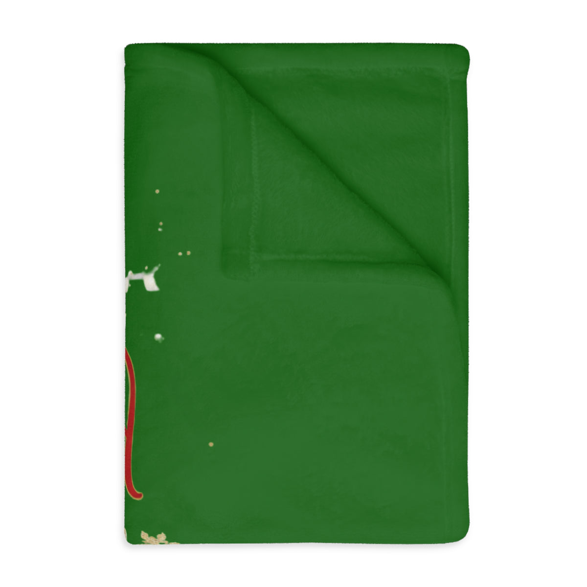 Christmas 2025 Family Blanket — Festive Velveteen Microfiber Throw