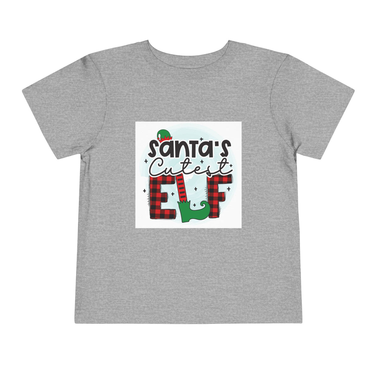 Santa's Cutest Elf Toddler Tee