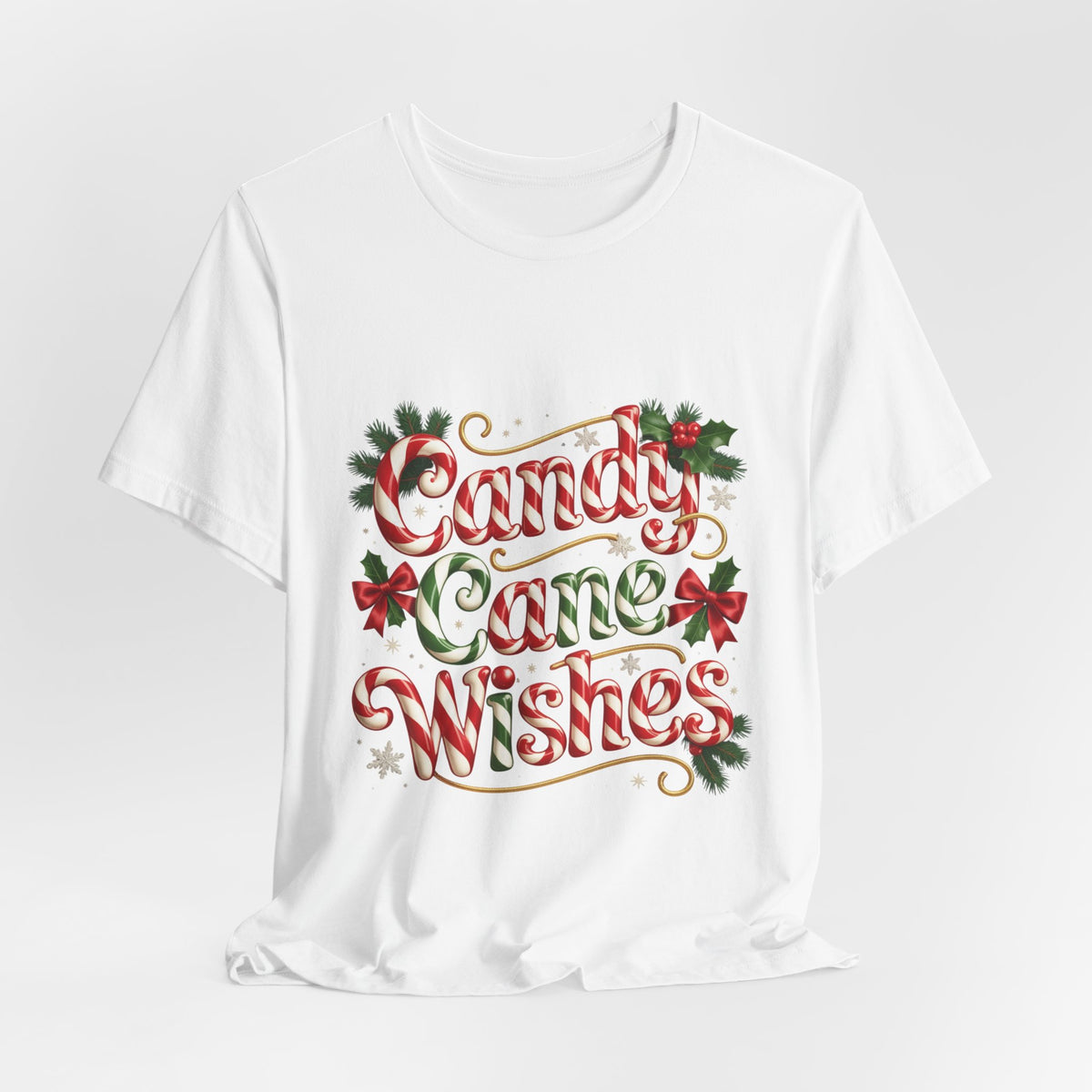 Candy Cane Wishes Tee