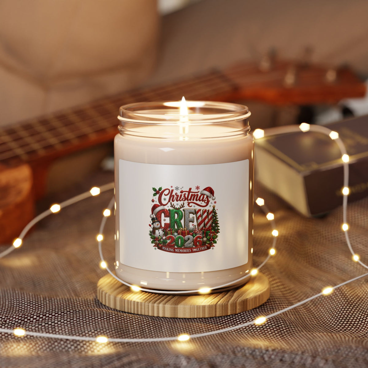 Christmas Crew 2025 Scented Soy Candle