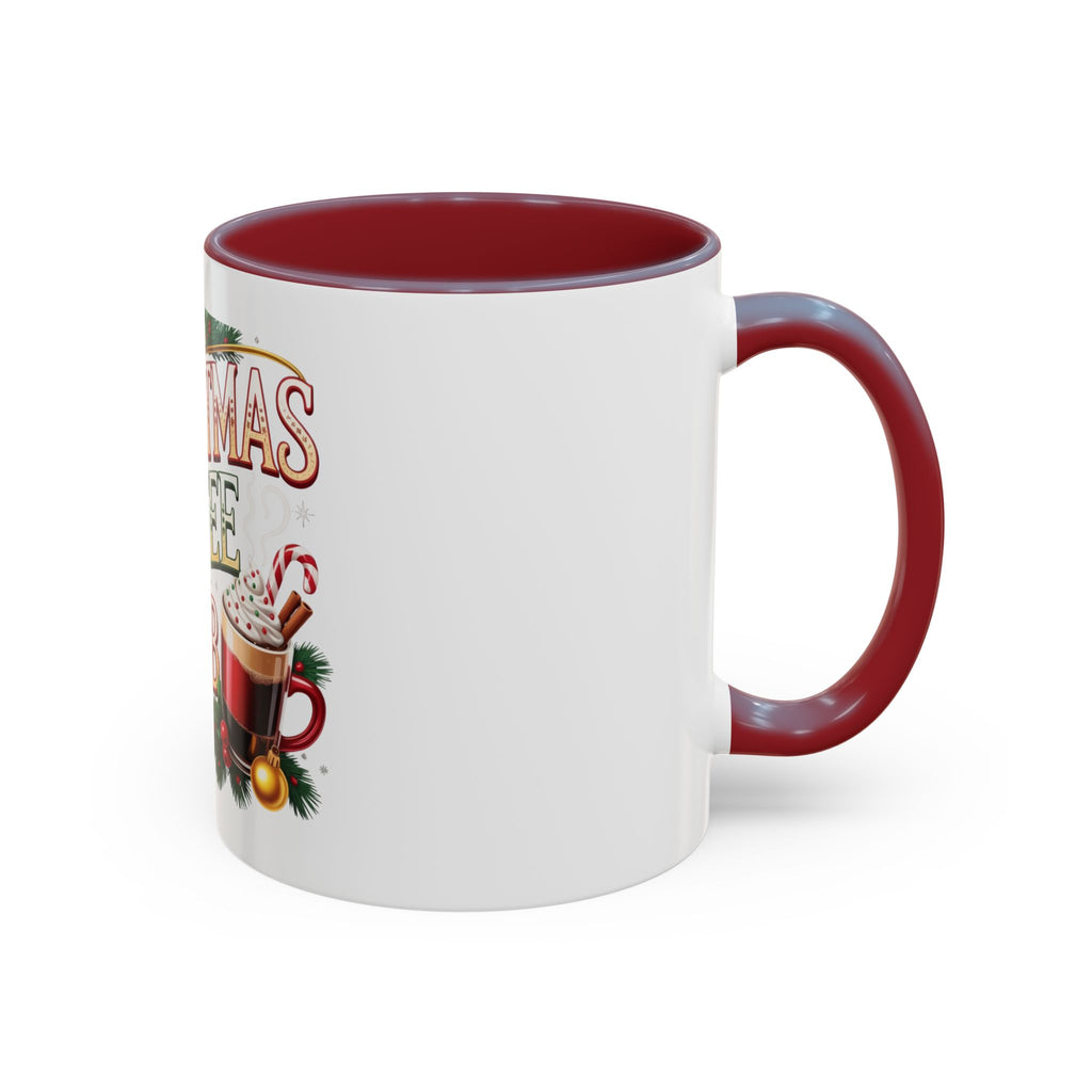 Christmas Coffee Club Mug — Holiday Coffee Lover Accent Mug (11/15 oz)