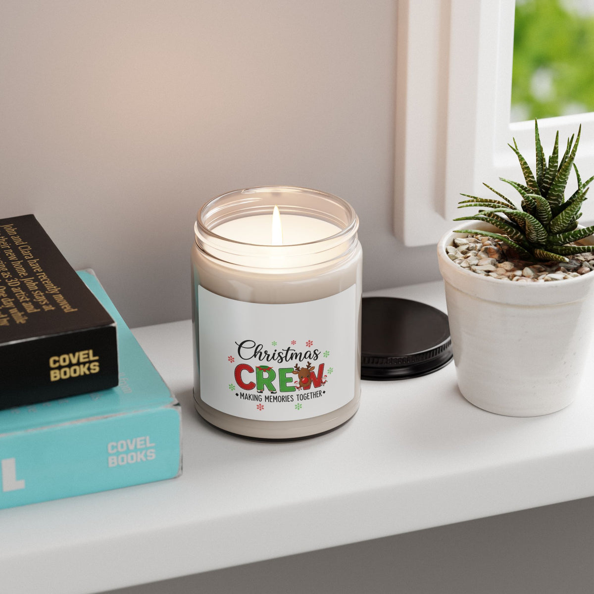 Christmas Crew Scented Soy Candle - 9oz "Making Memories Together"
