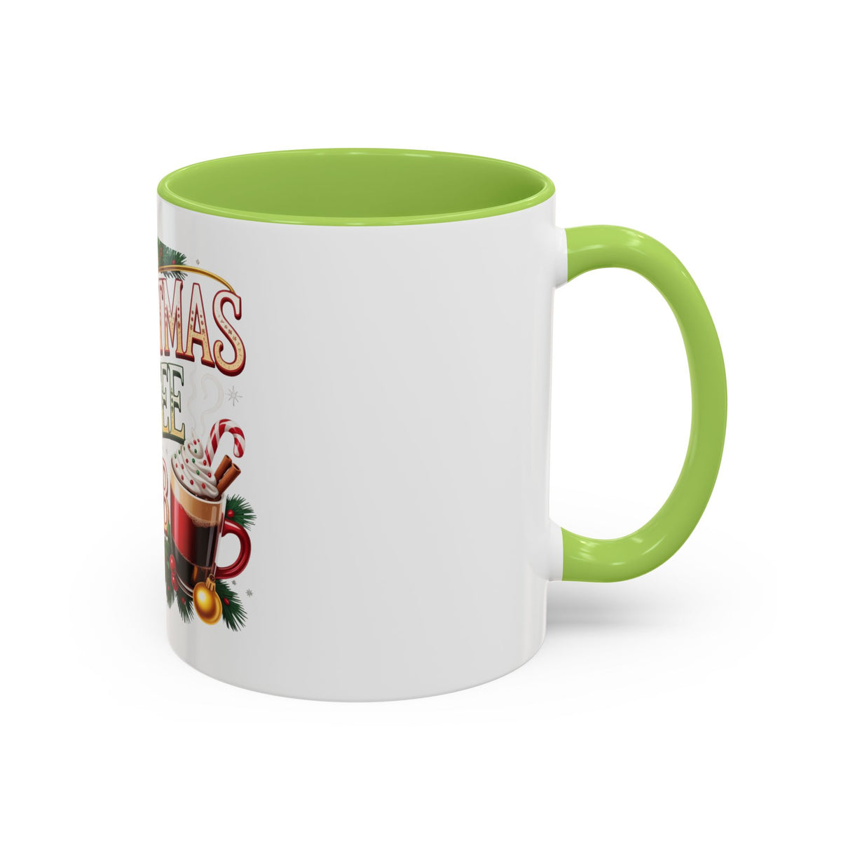 Christmas Coffee Club Mug — Holiday Coffee Lover Accent Mug (11/15 oz)