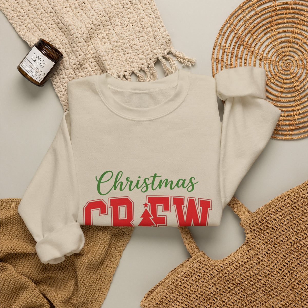 Christmas Crew Sweatshirt – "Making Memories Together" Holiday Family Pullover