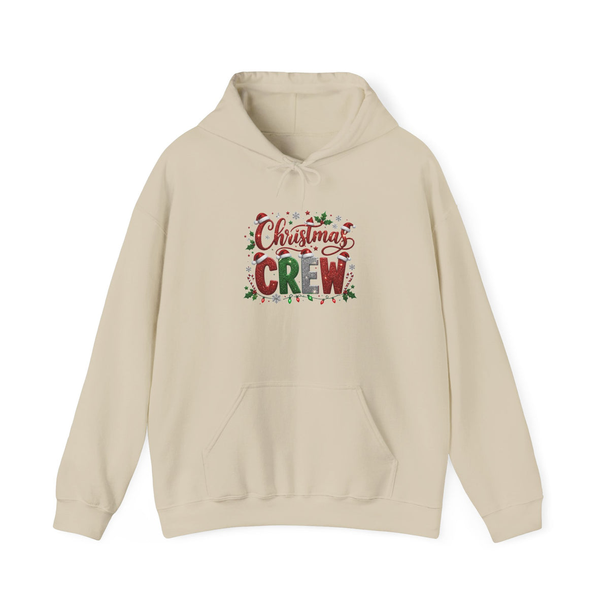 Christmas Crew Hoodie — Festive Family Holiday Sweatshirt