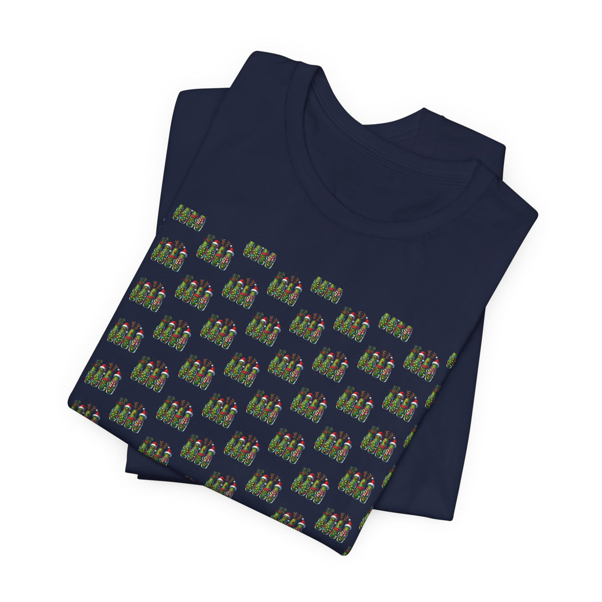 Binocular Pattern T‑Shirt — Retro Explorer Optics Graphic Tee