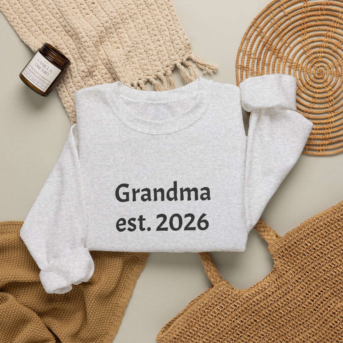 Grandma est. 2026 Crewneck Sweatshirt