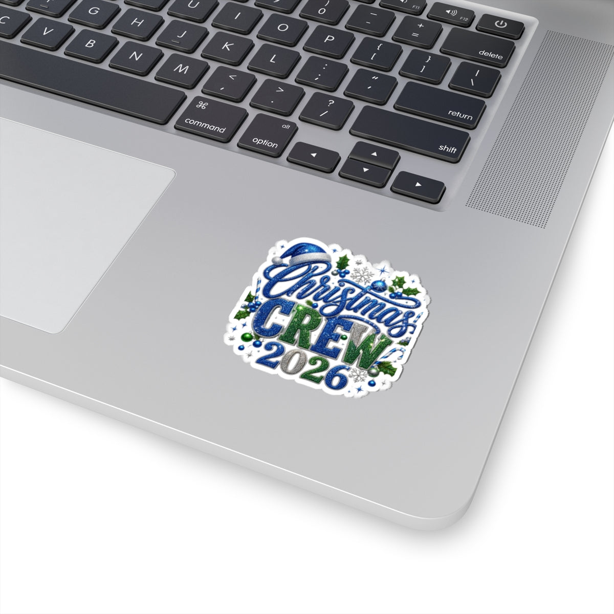 Christmas Crew 2026 Sticker — Festive Kiss-Cut Holiday Decal