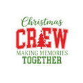 Christmas Crew Kiss-Cut Sticker — "Making Memories Together" Holiday Decal