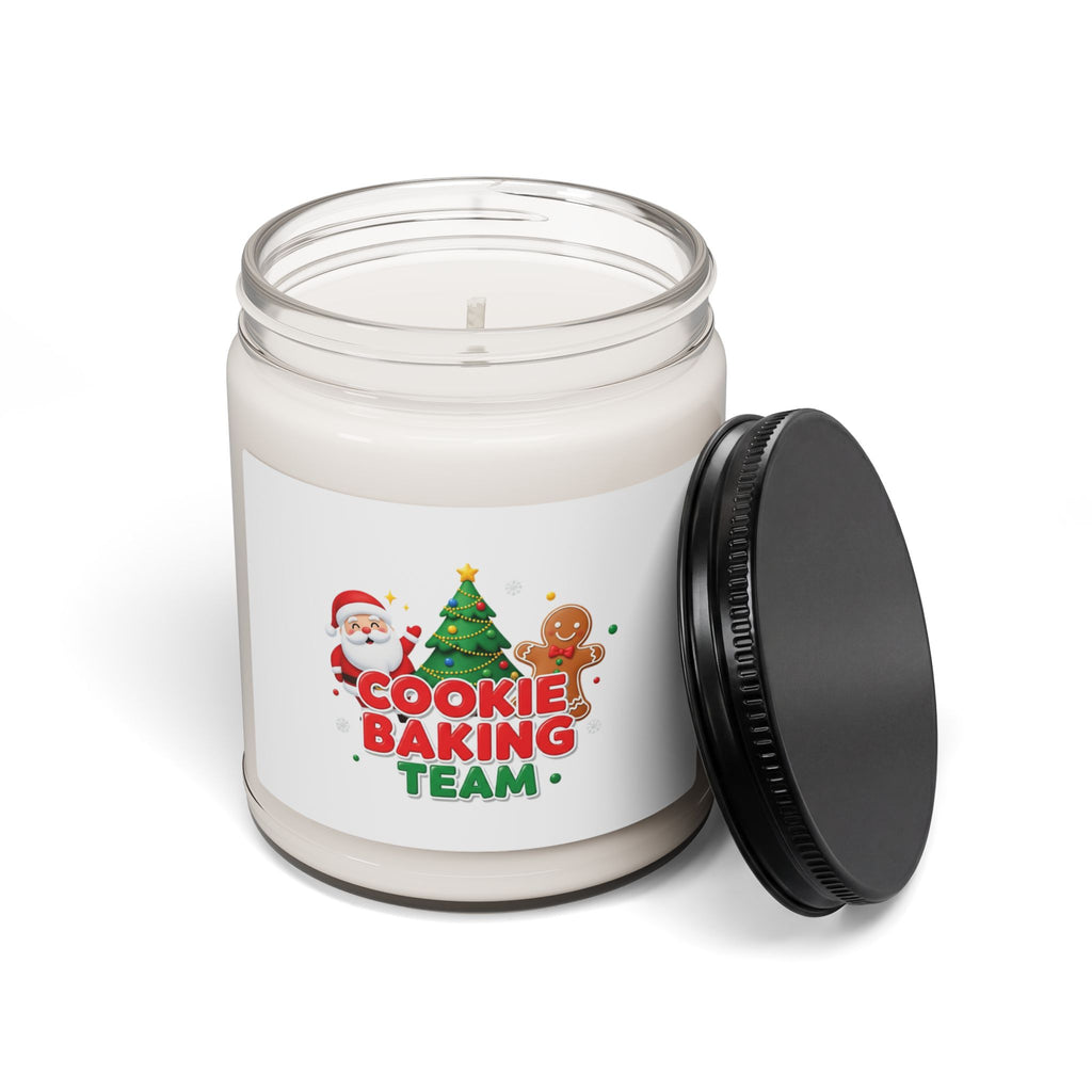 Cookie Baking Team Christmas Soy Candle — 9oz Scented Holiday Jar