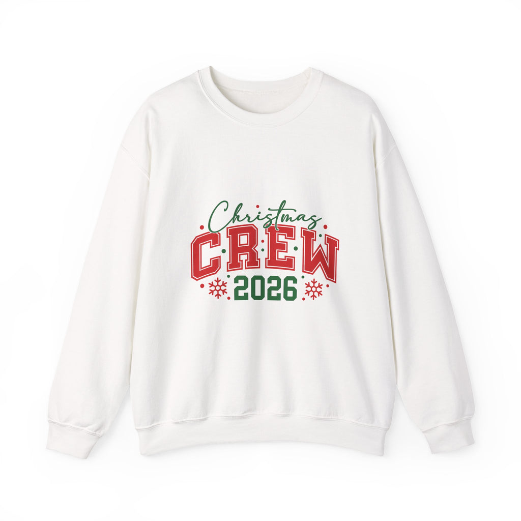 Christmas Crew 2026 Sweatshirt — 'Christmas Crew: Making Memories Together' Holiday Crewneck