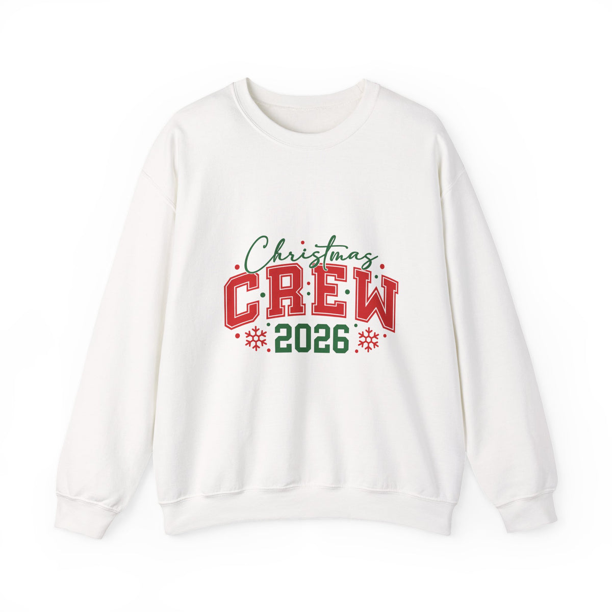 Christmas Crew 2026 Sweatshirt — 'Christmas Crew: Making Memories Together' Holiday Crewneck