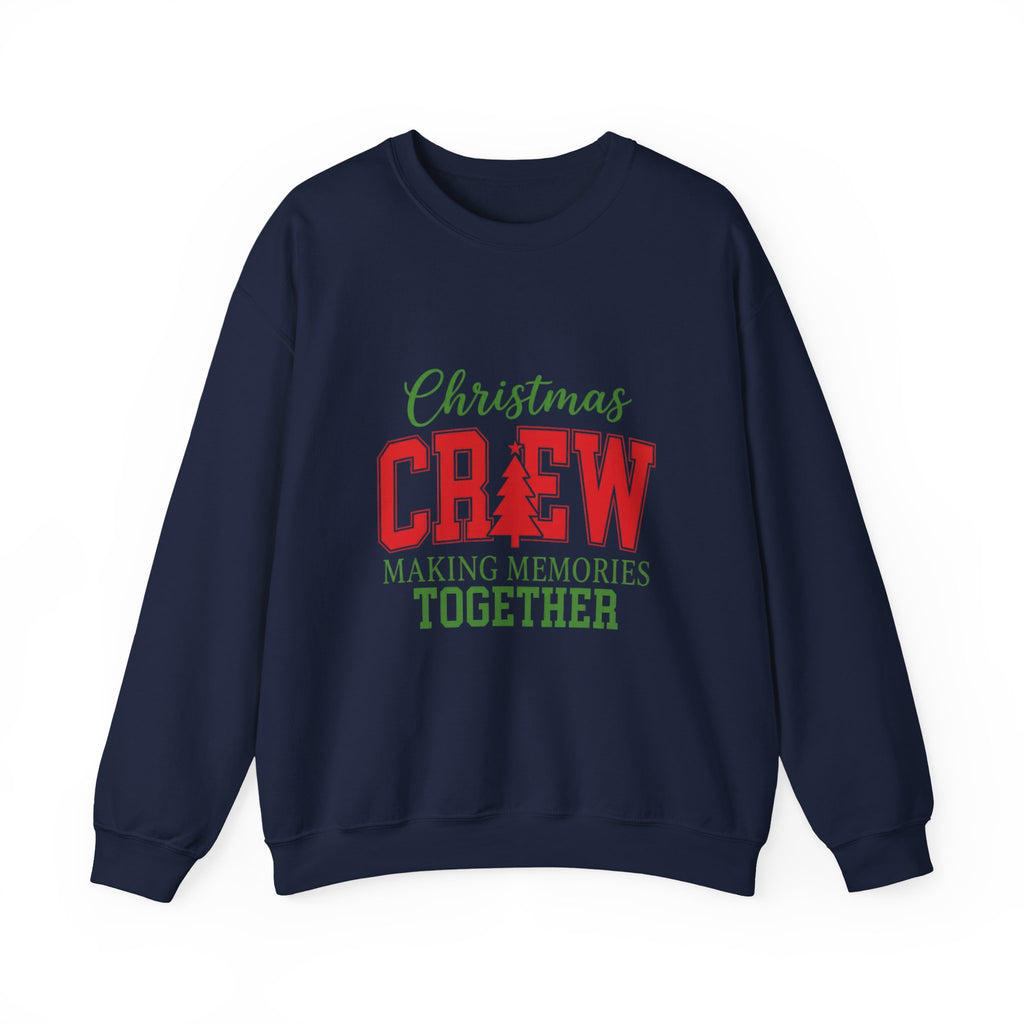 Christmas Crew Sweatshirt – "Making Memories Together" Holiday Family Pullover