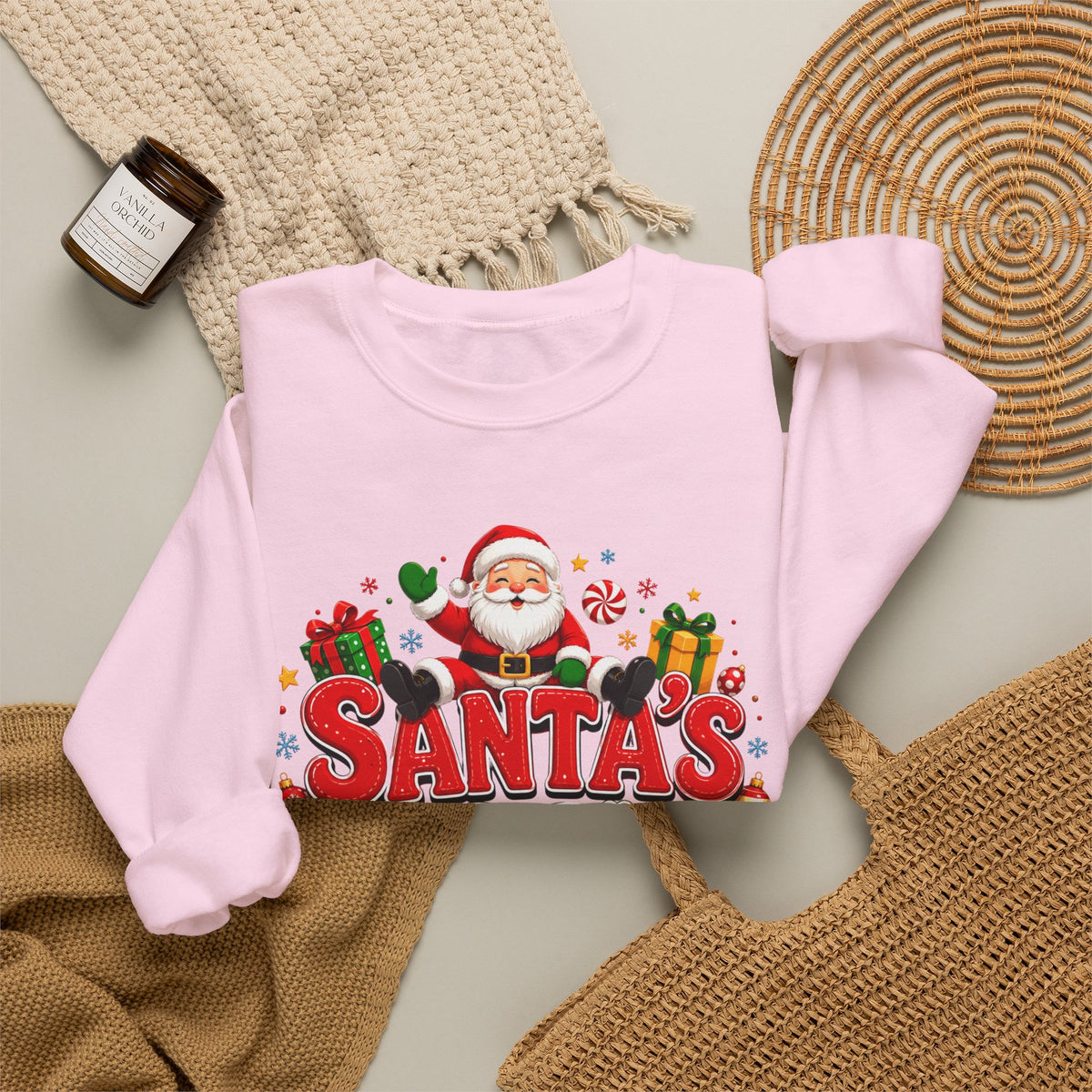 Santa's Favorite Human Sweatshirt