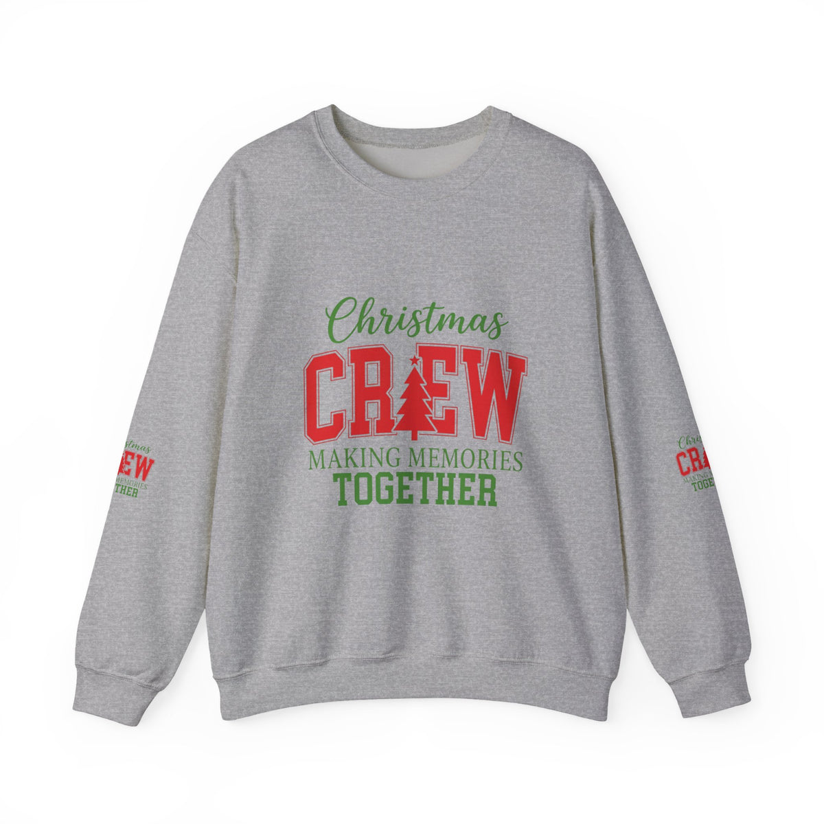 Christmas Crew Sweatshirt – "Making Memories Together" Holiday Family Pullover